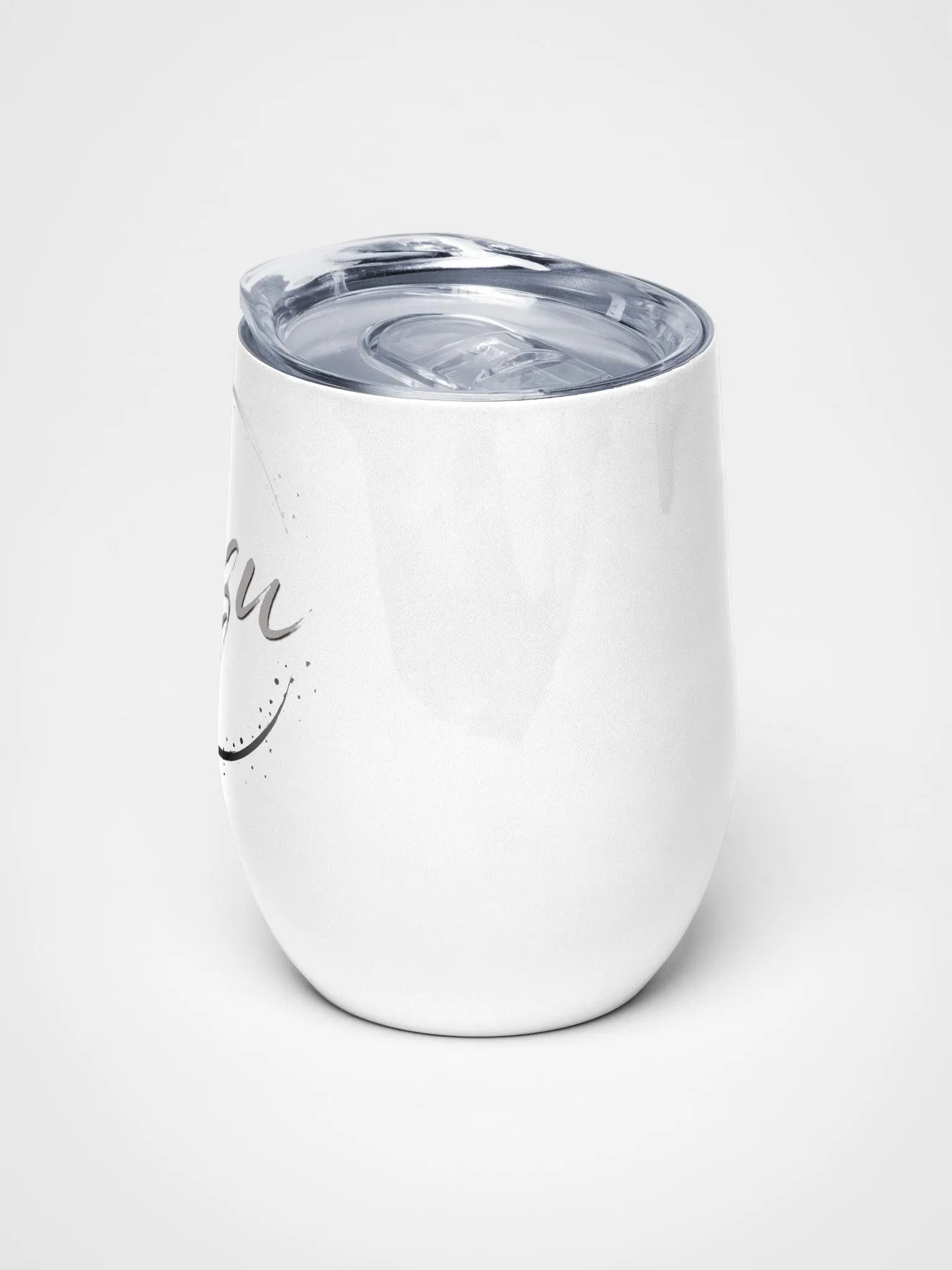 Wine Tumbler B&W Logo product image (4)