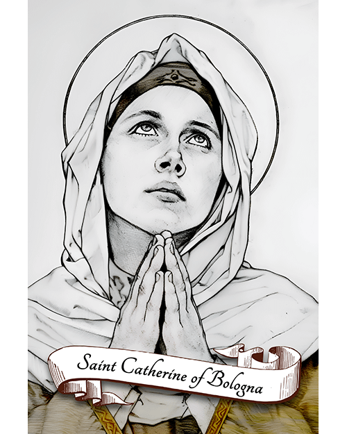 Saint Catherine of Bologna Poster product image (1)