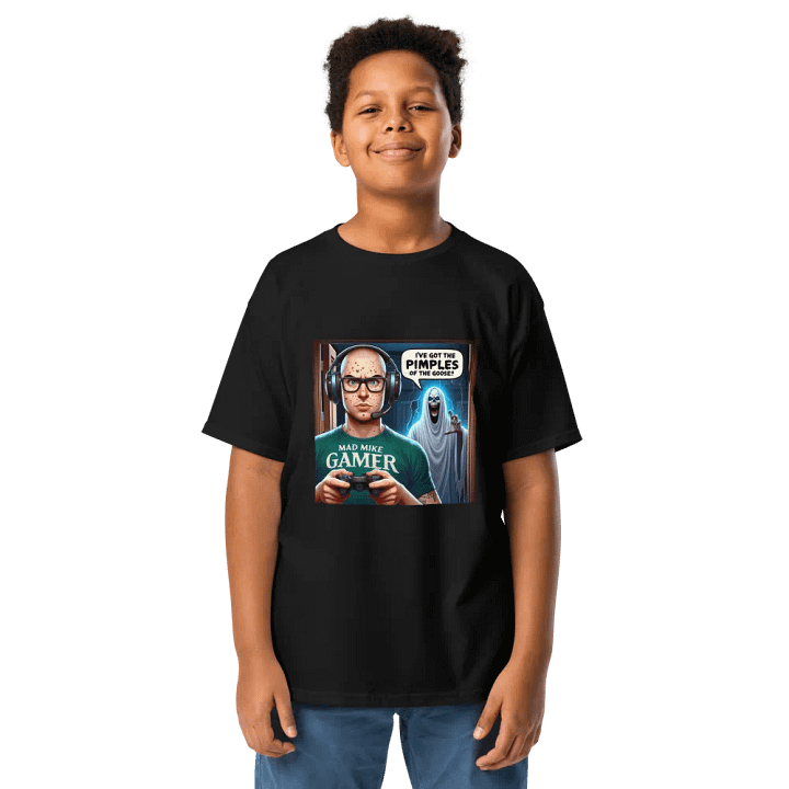 Spooky Gamer Pimples Tee product image (1)