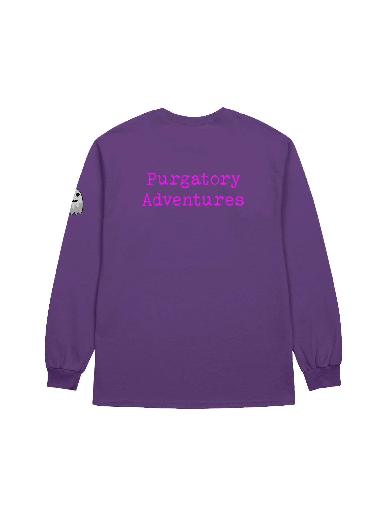 girls ghost behind cross long sleve shirt product image (17)
