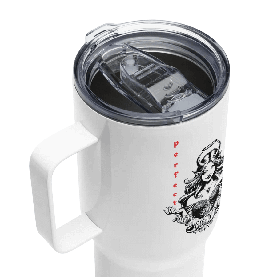 Perfect Heathen Travel Mug with Handle product image (4)