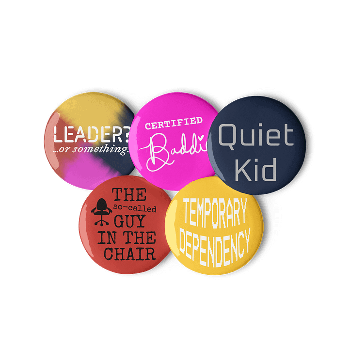 WILLOWISP Button Pins (Petrichor Title Collection) product image (2)