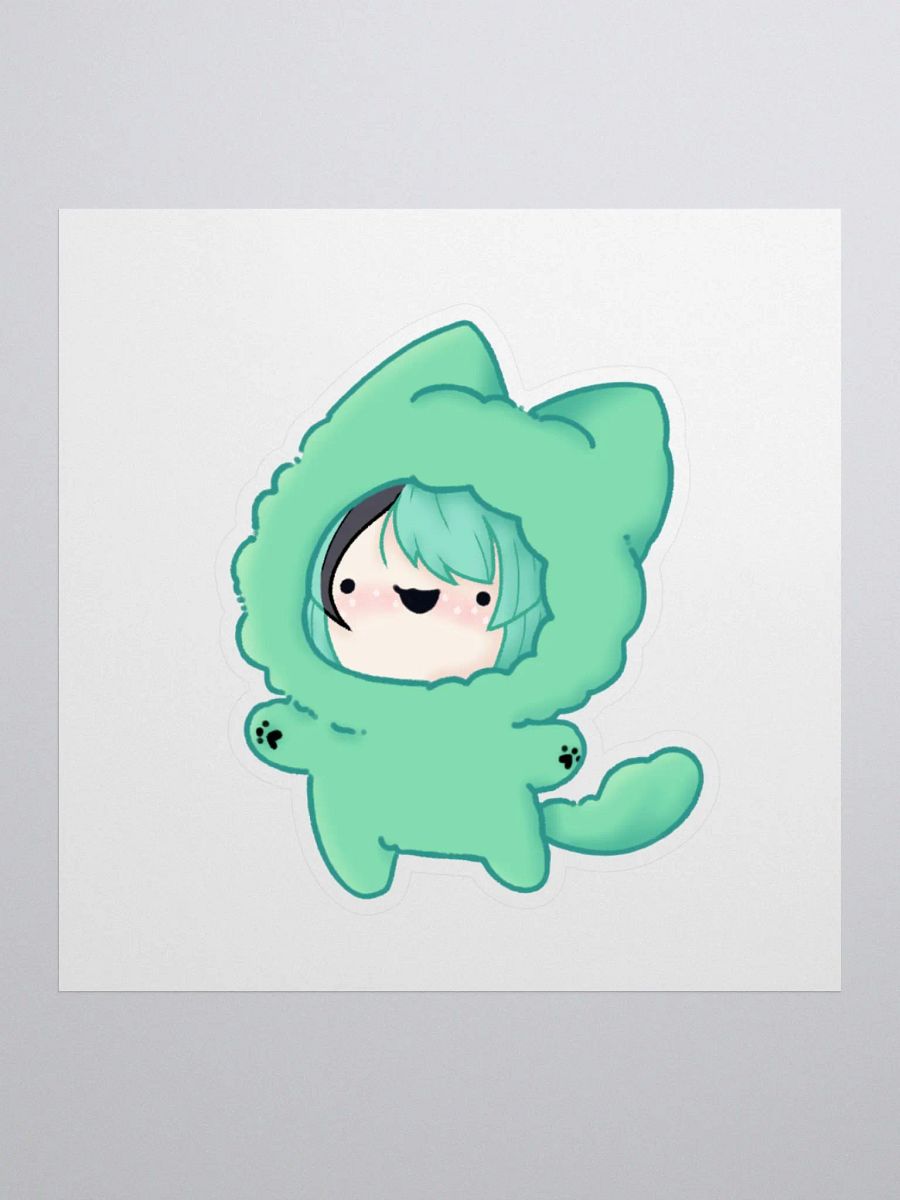 Fluffy Kitty Mintzey Sticker product image (1)