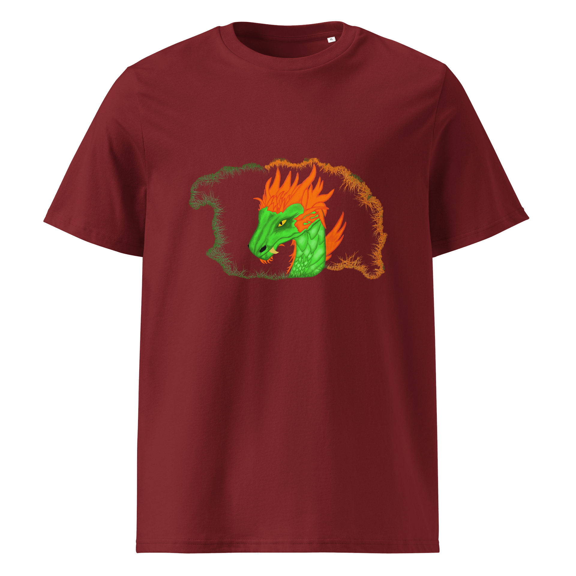 Dragon Fury Organic Cotton T-Shirt product image (1)