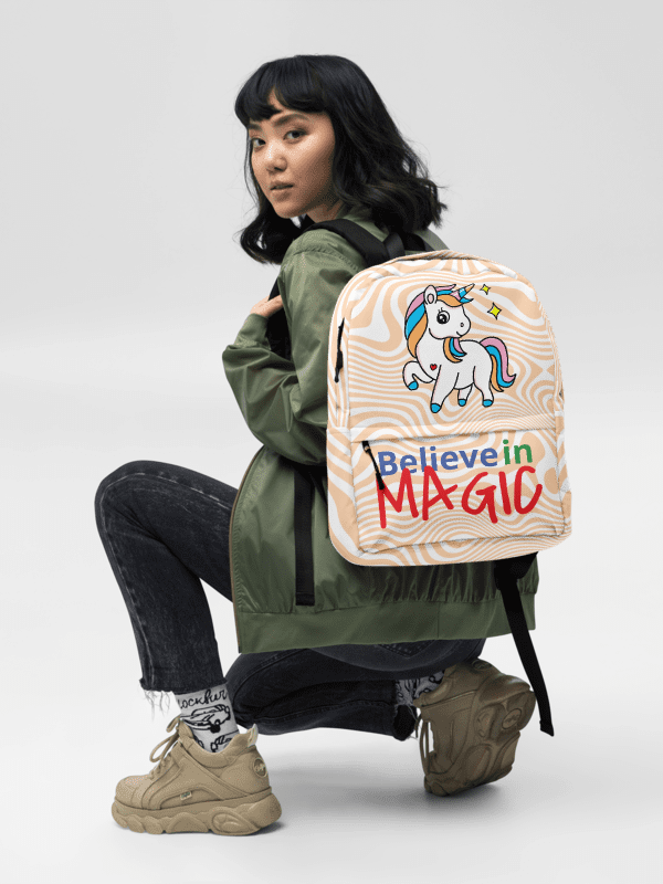 Magical Unicorn Dreams All-Over Print Backpack product image (3)