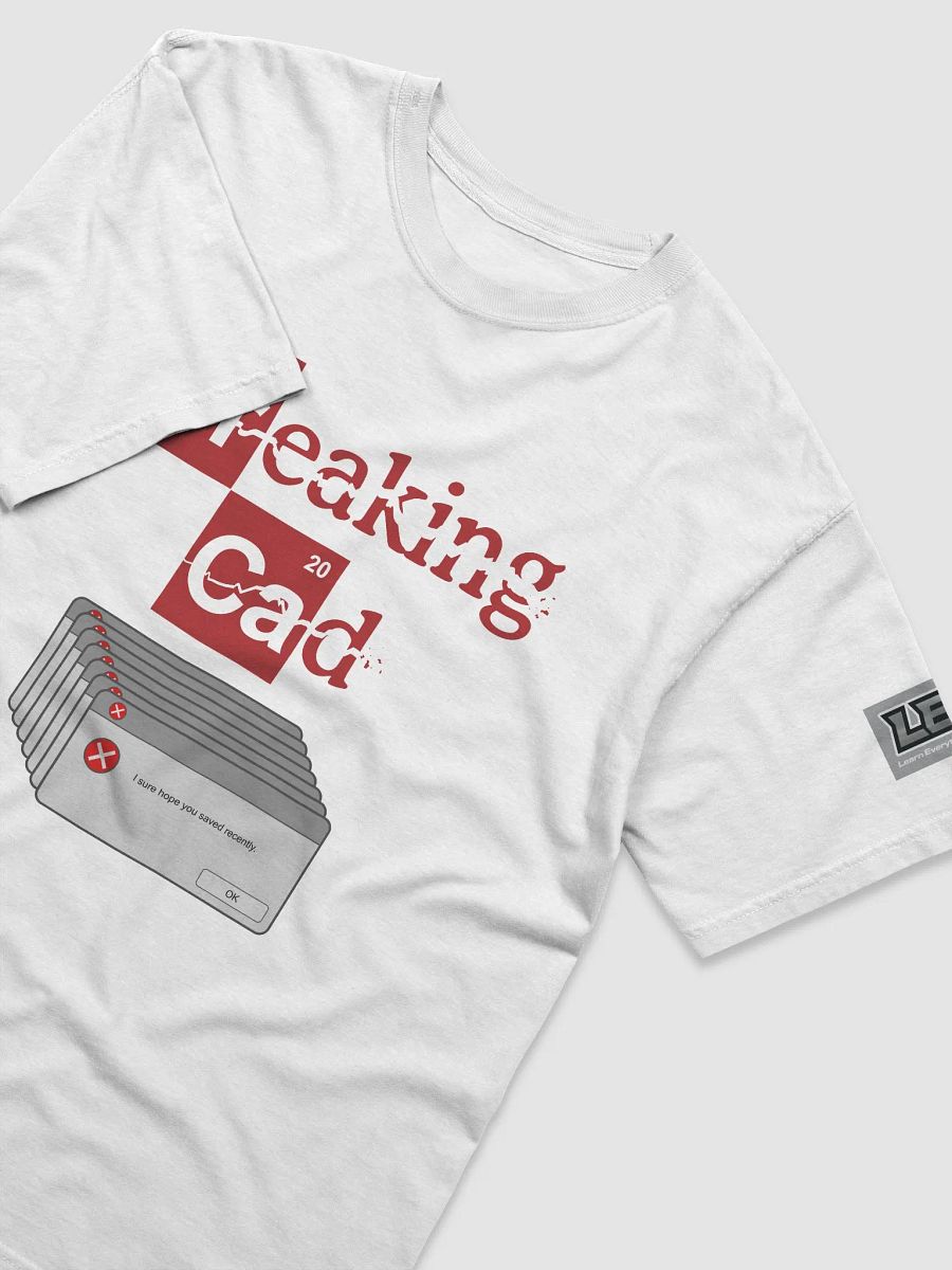 Breaking CAD White T-Shirt product image (3)