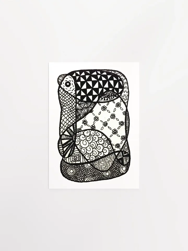 Doodle Design Dream Matte Poster product image (3)