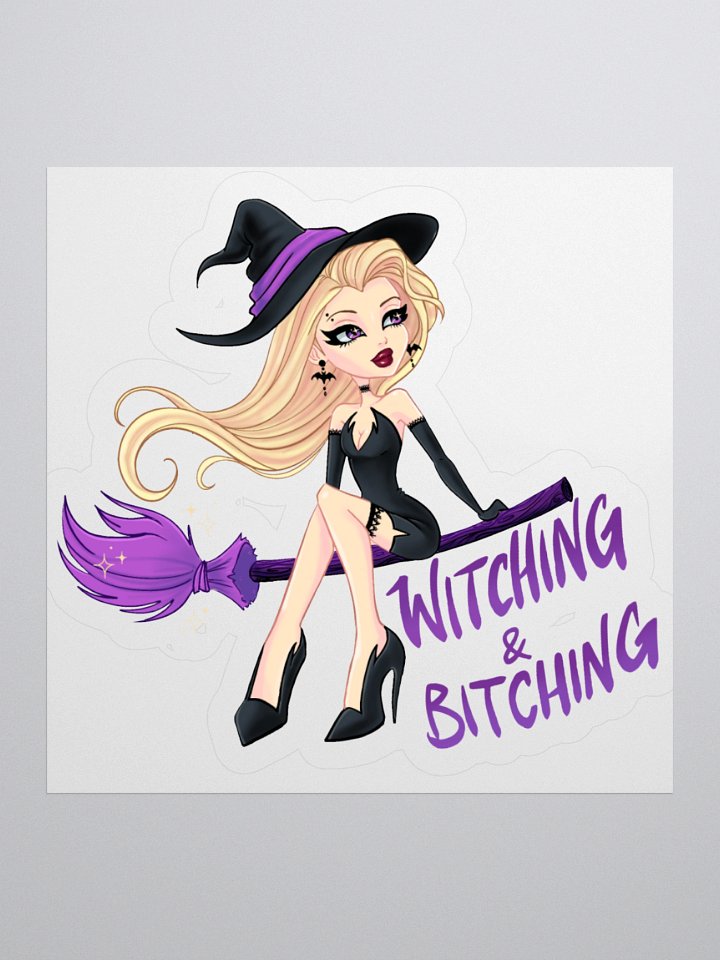 witching & bitching sticker product image (3)