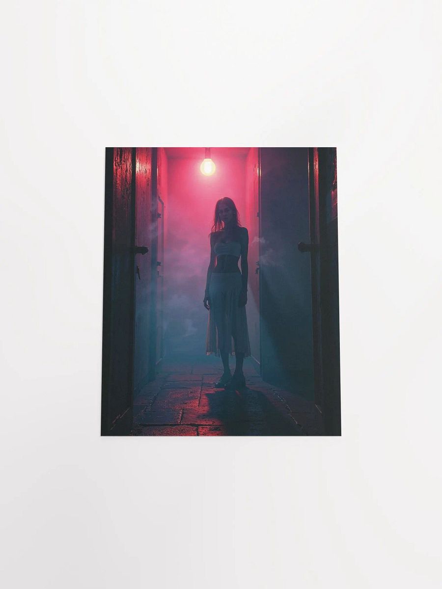 Enigmatic Red Glow Poster product image (25)