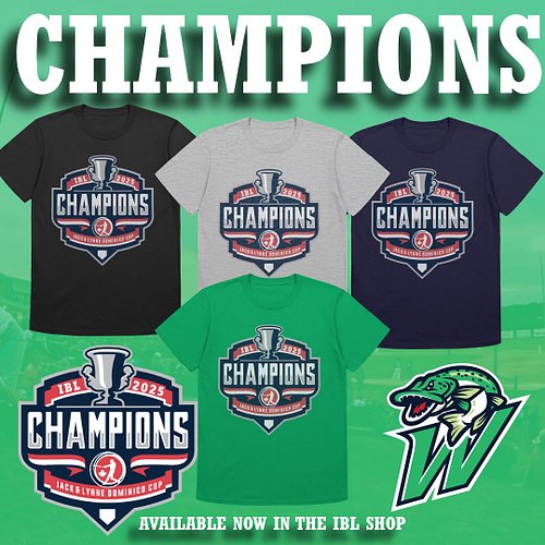2025 IBL Champions Logo Tees Now available online at the IBL Merch Shop. https://ibl-shop.fourthwall.com/en-cad/products/2025...