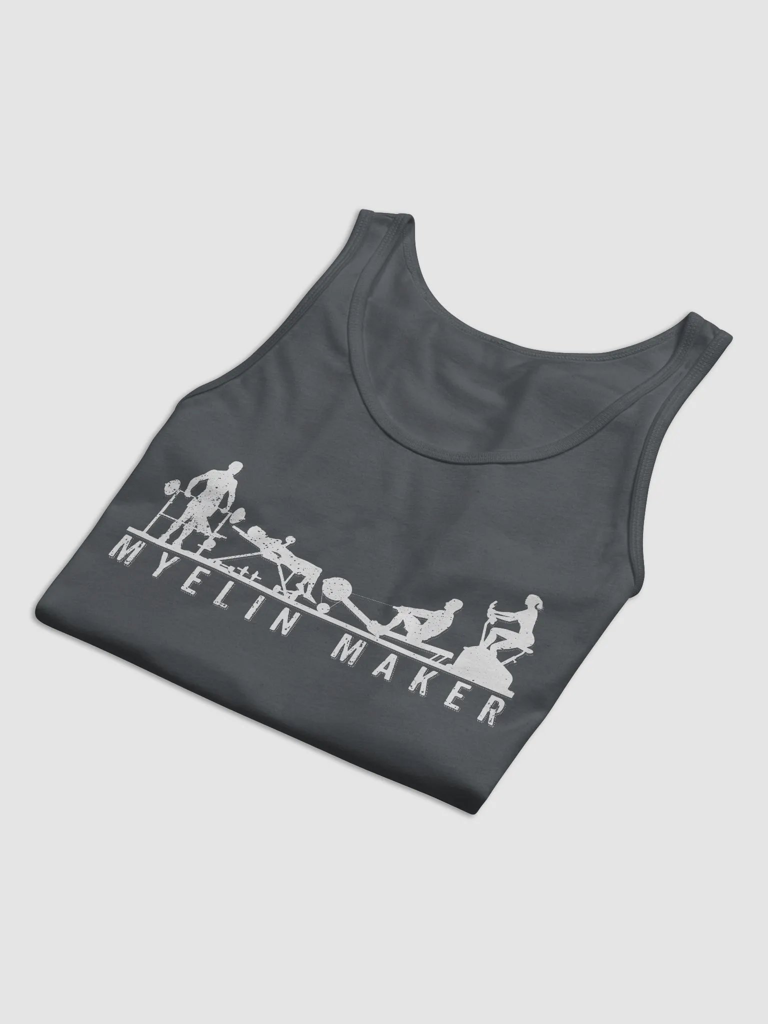 Men's Jersey Tank (White Text) product image (13)