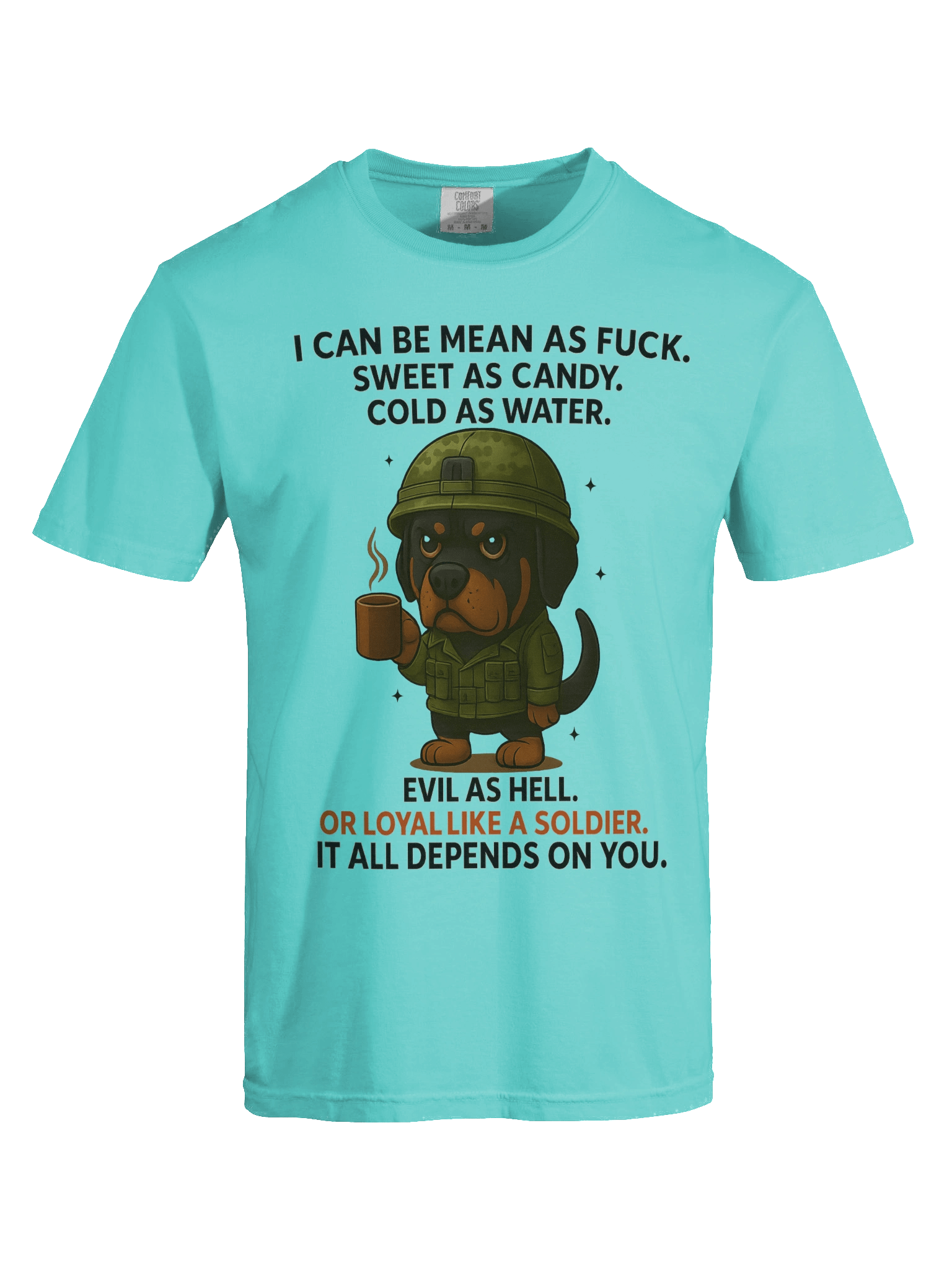 Rottweiler Loyal Like a Soldier Tee product image (46)