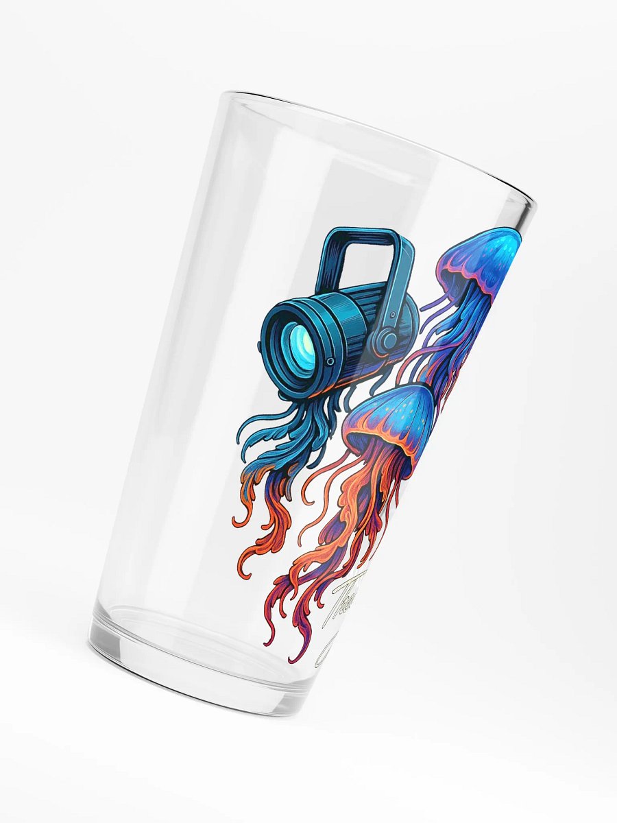 Limited Edition: Theatrically Jerry Signed "Aquatica Illumi-Jellies" Glass Pint Glass product image (6)
