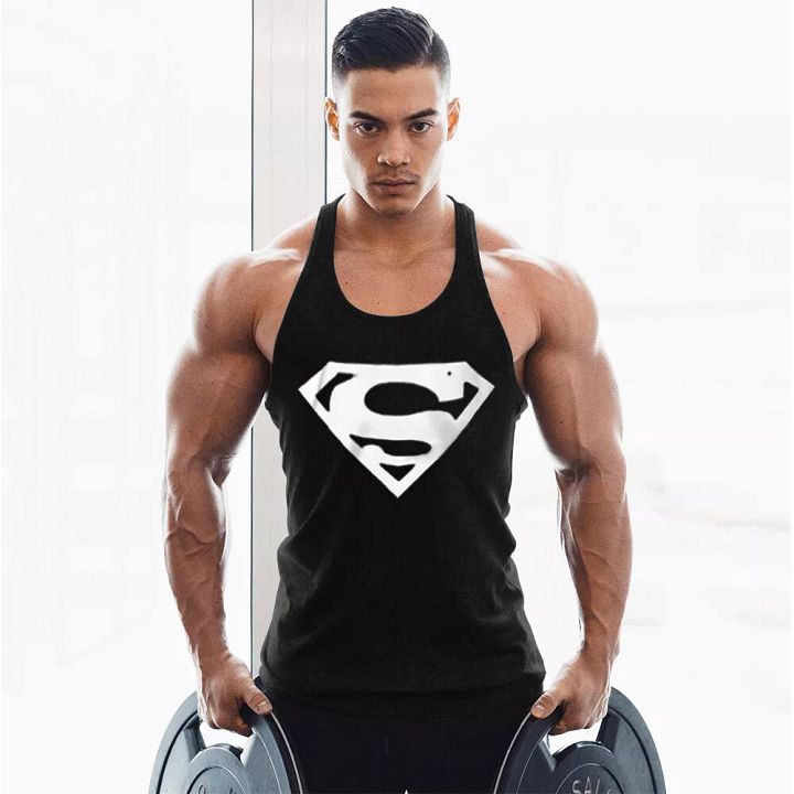 Men's Bodybuilding Tank Top Muscle T-Shirt Gym Fitness Stringer Shirts product image (1)