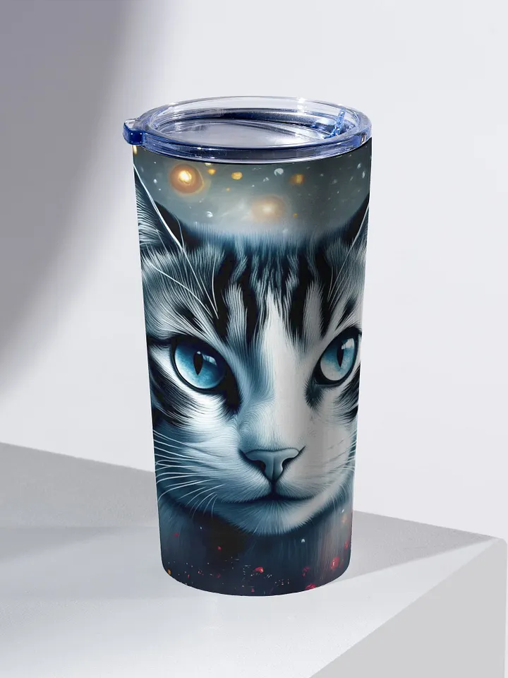 Cosmic Cat 20oz Stainless Steel Tumbler product image (1)