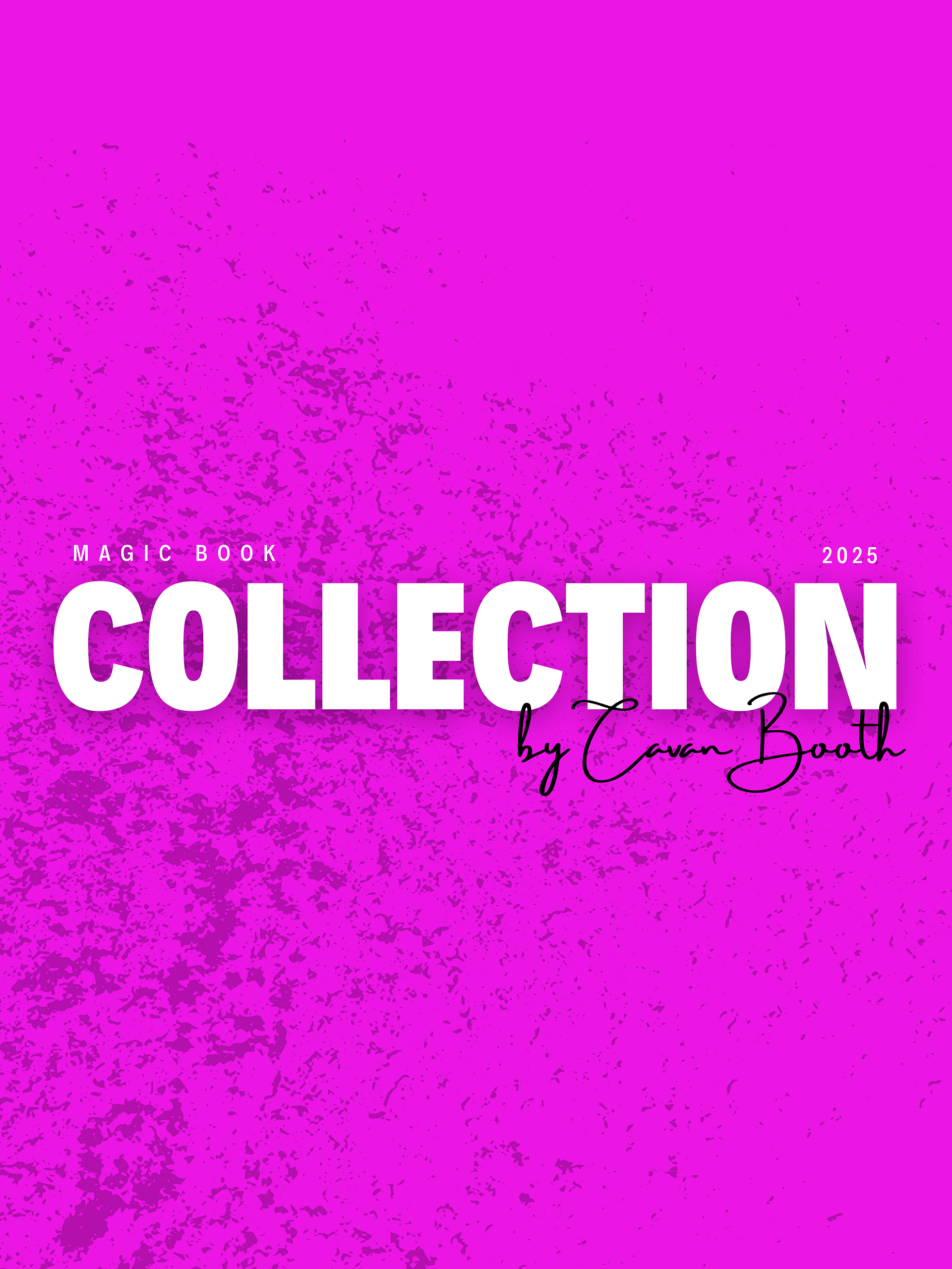 Cavan Booth Magic Book Collection (Digital PDFs) product image (1)