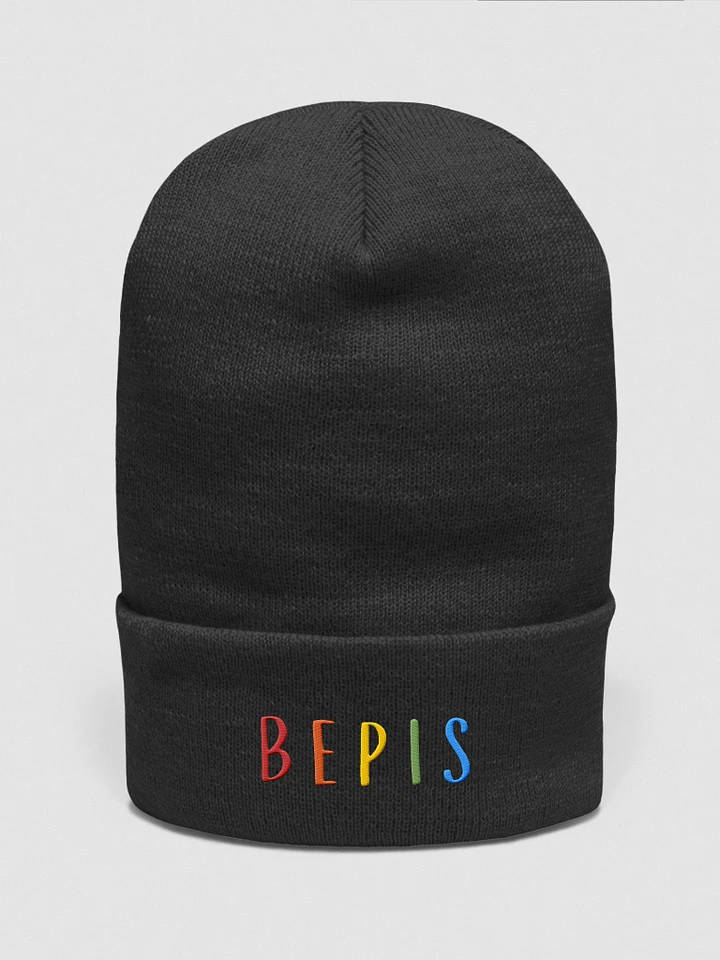 Bepis Rainbow Embroidered Beanie product image (1)