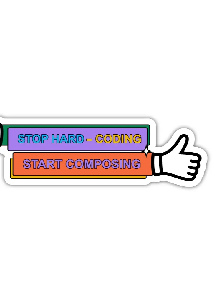 Builder.io - Stop Hardcoding Sticker product image (1)