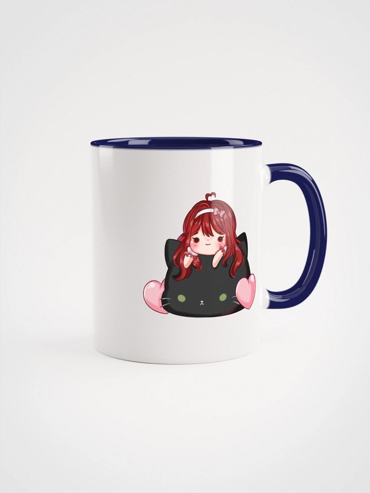 Pink Heart Cat Mug product image (2)