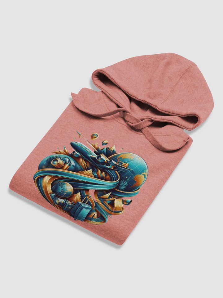 Cotton Heritage Unisex Premium Hoodie | AI-Crafted Icons Perfect for Travel Lovers product image (1)