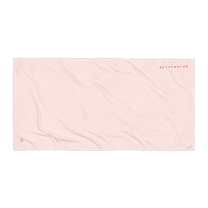 Towel (pink) product image (1)