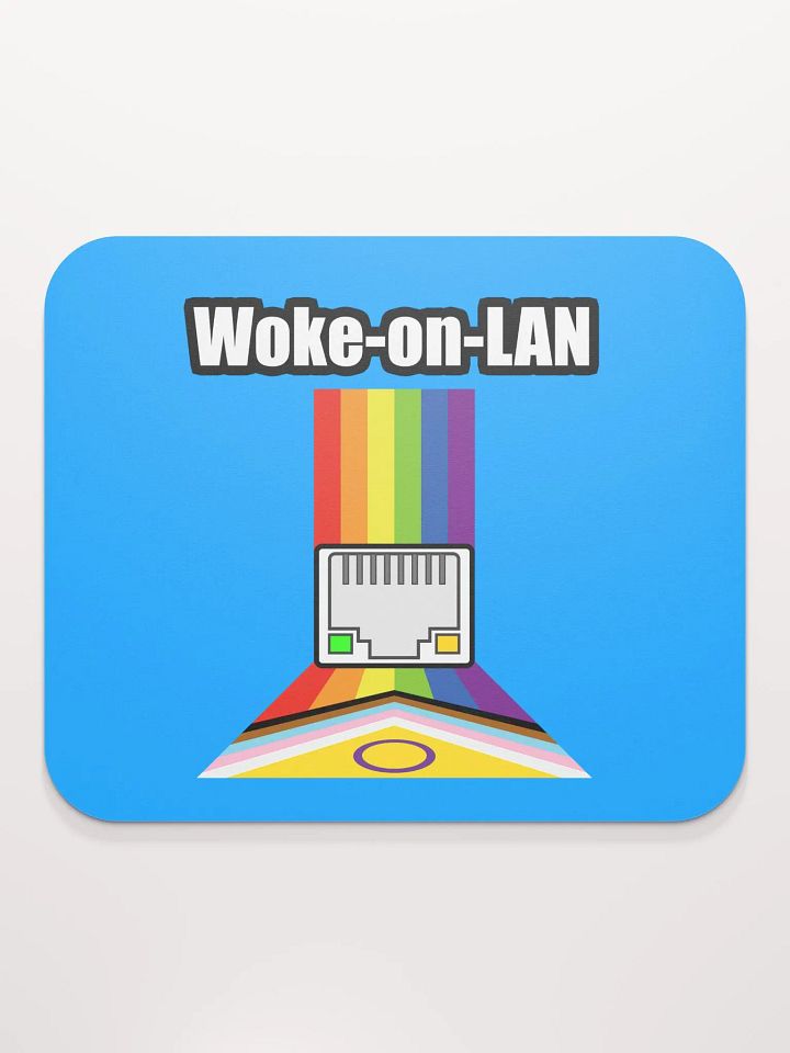 Woke on LAN Mouse Pad (Blue) product image (2)