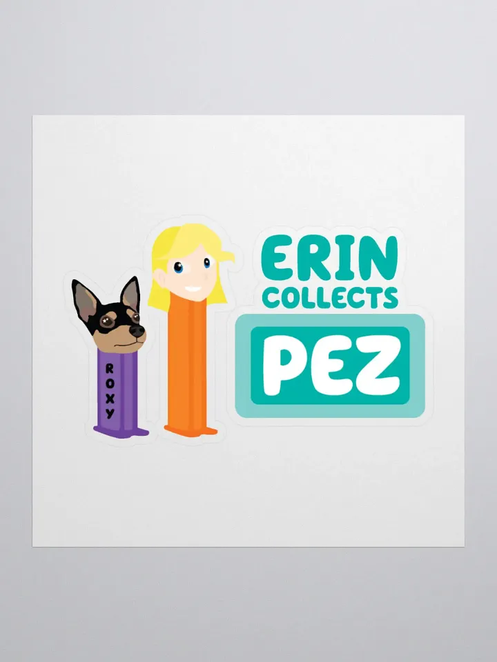 Roxy & Erin Collects PEZ Sticker product image (1)