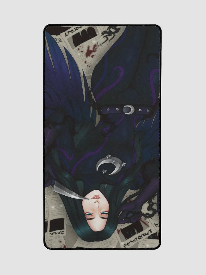 Night Angel Pinup Desk Mat (No Mask!) product image (2)