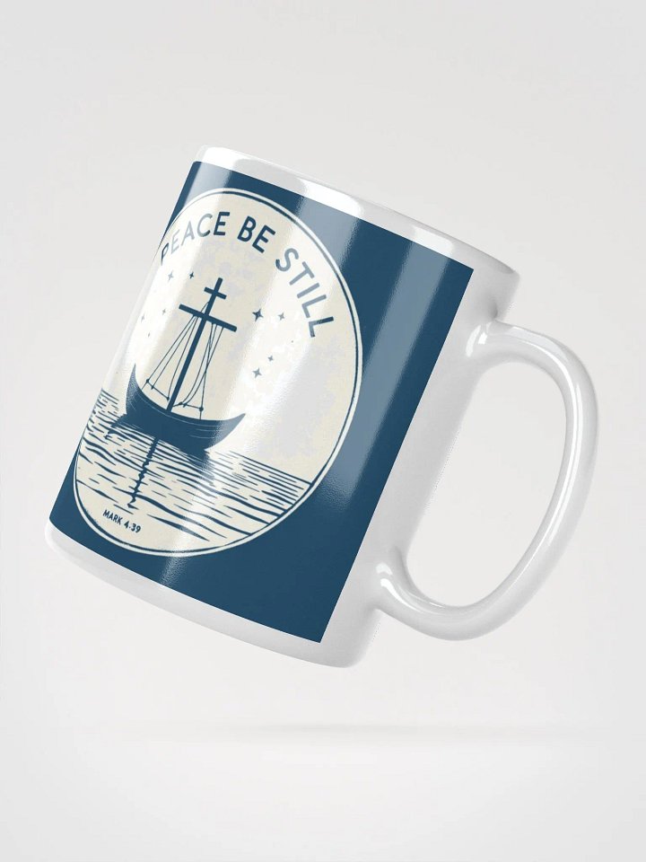 Peace Be Still Christian Mug | Mark 4:39 product image (2)