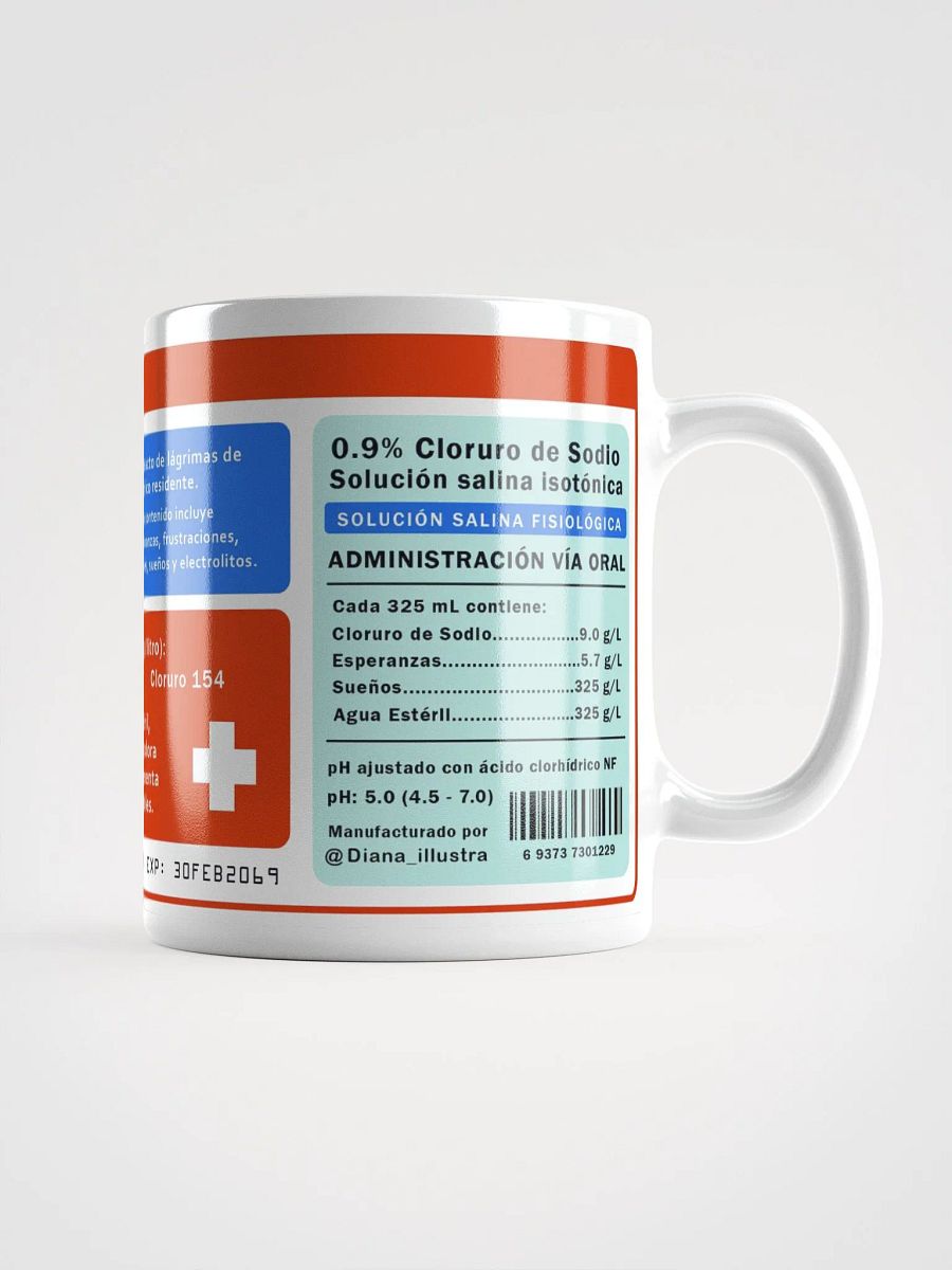 "Lágrimas de médico residente" (SPANISH) Ceramic mug product image (6)