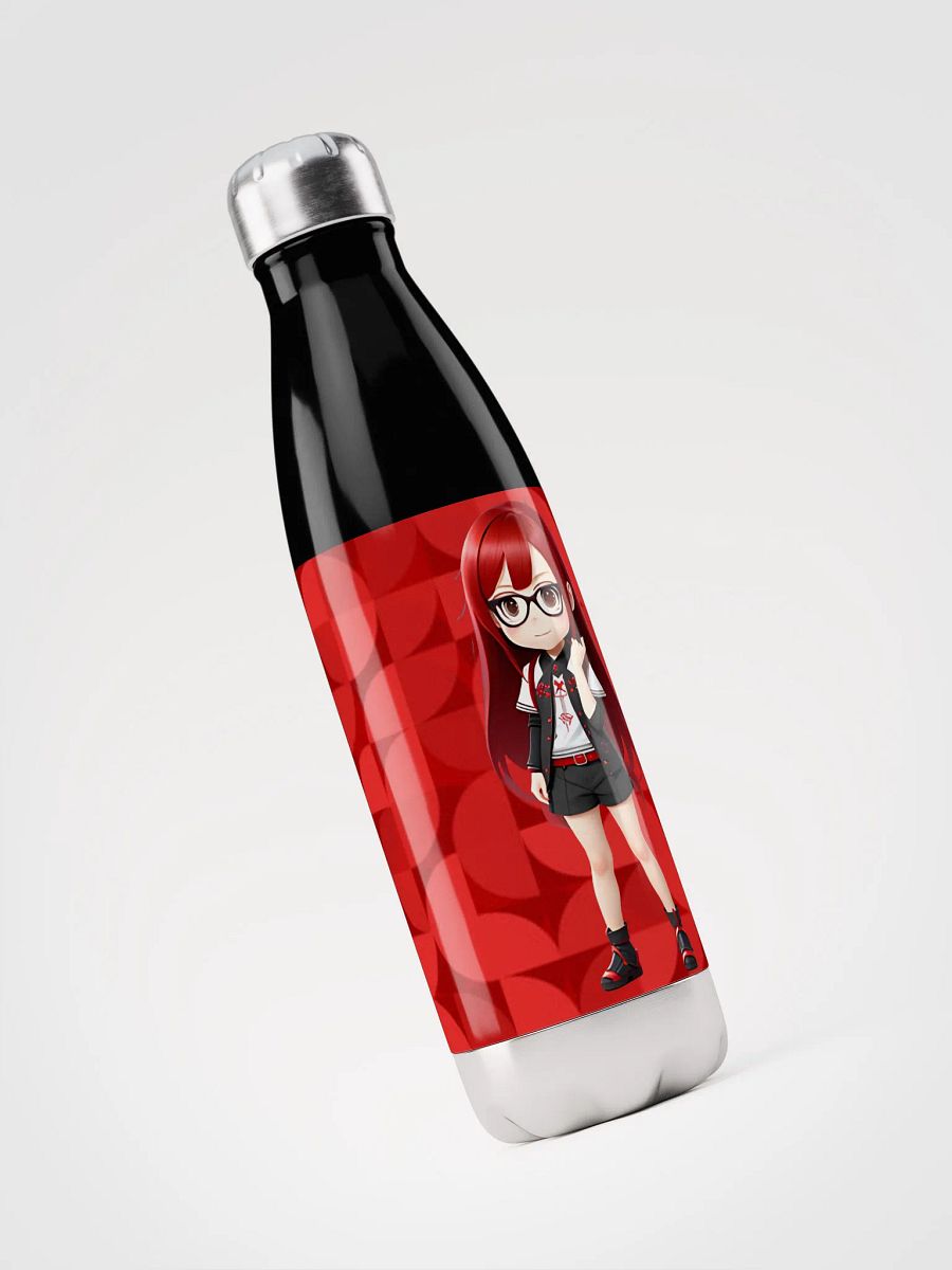 (Red CHIBI) K Stainless Steel Water Bottle product image (3)