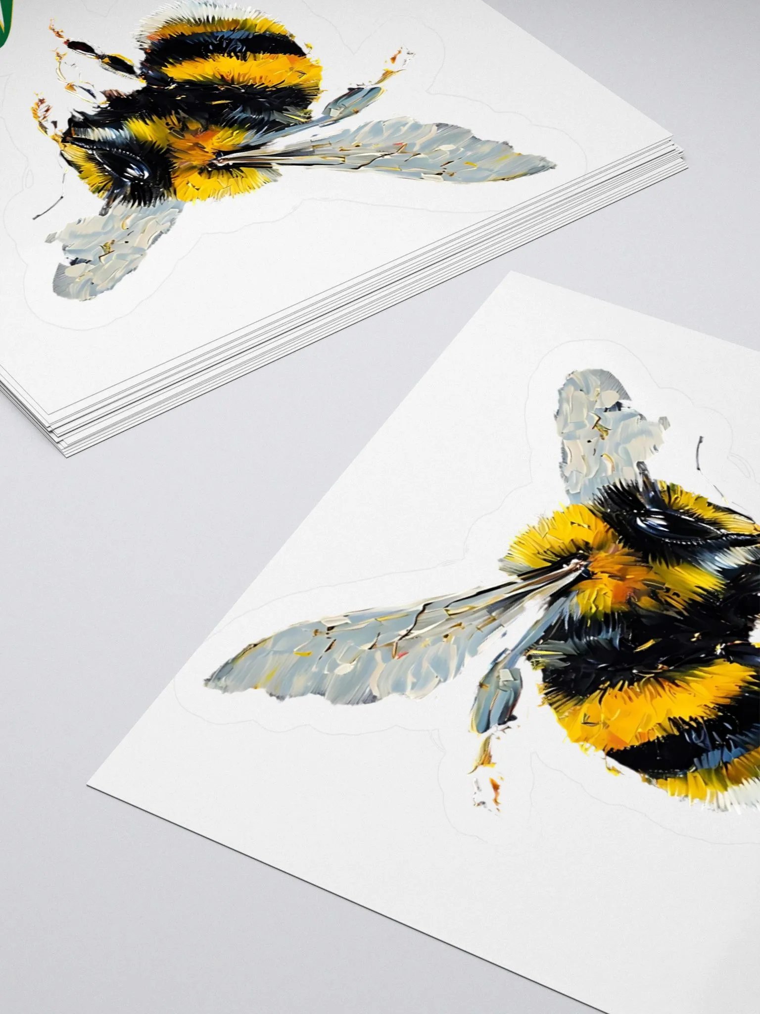 Bee Nice! Vibrant Kiss Cut Stickers product image (13)