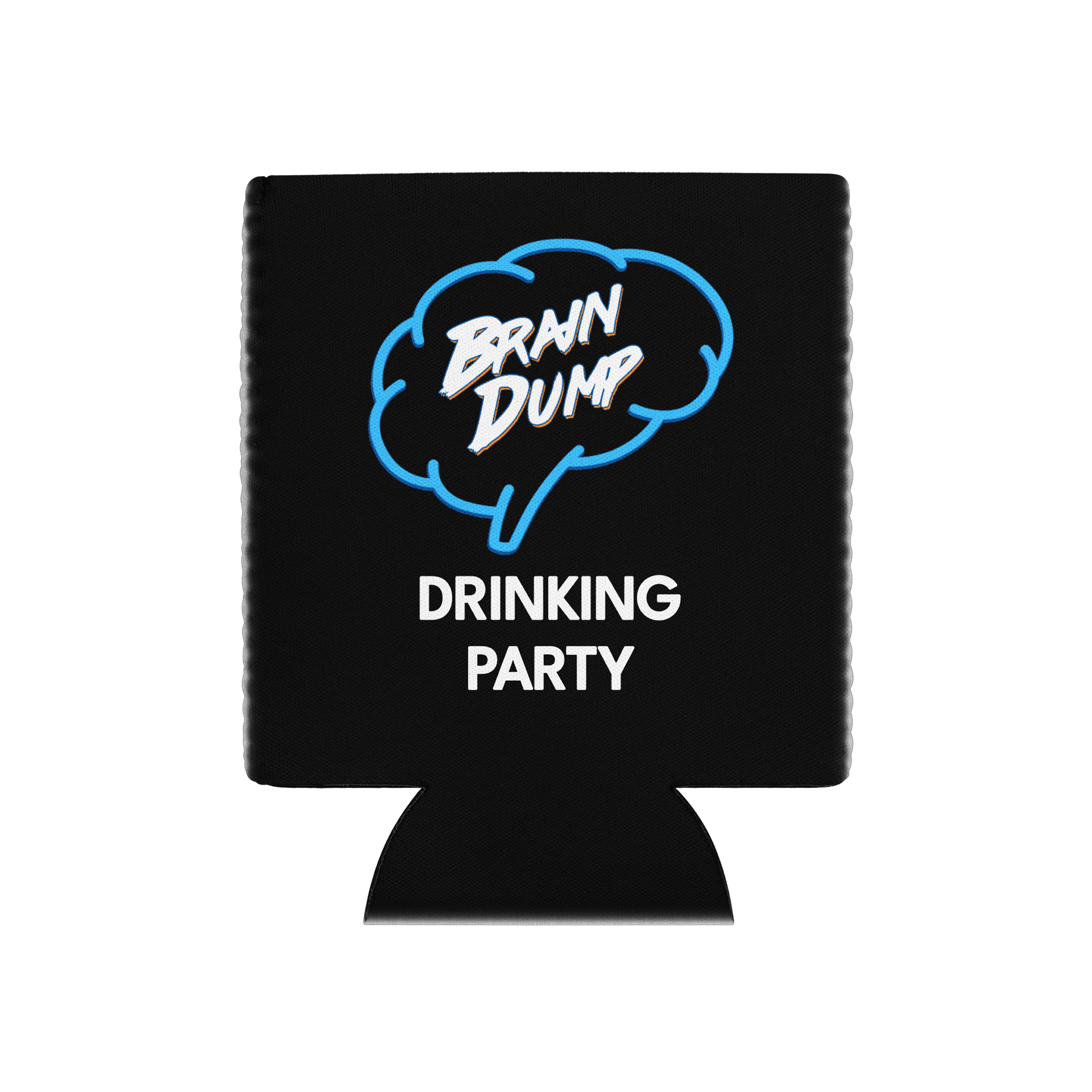 Brain Dump Drinking Party Coozie product image (1)