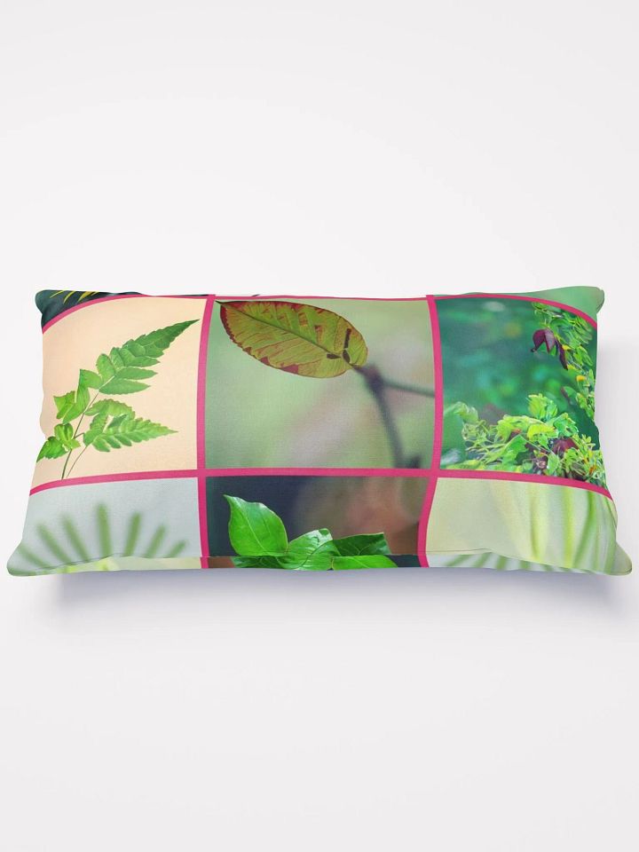 Breathe in Nature's Beauty: Bohemian Garden Throw Pillow product image (1)