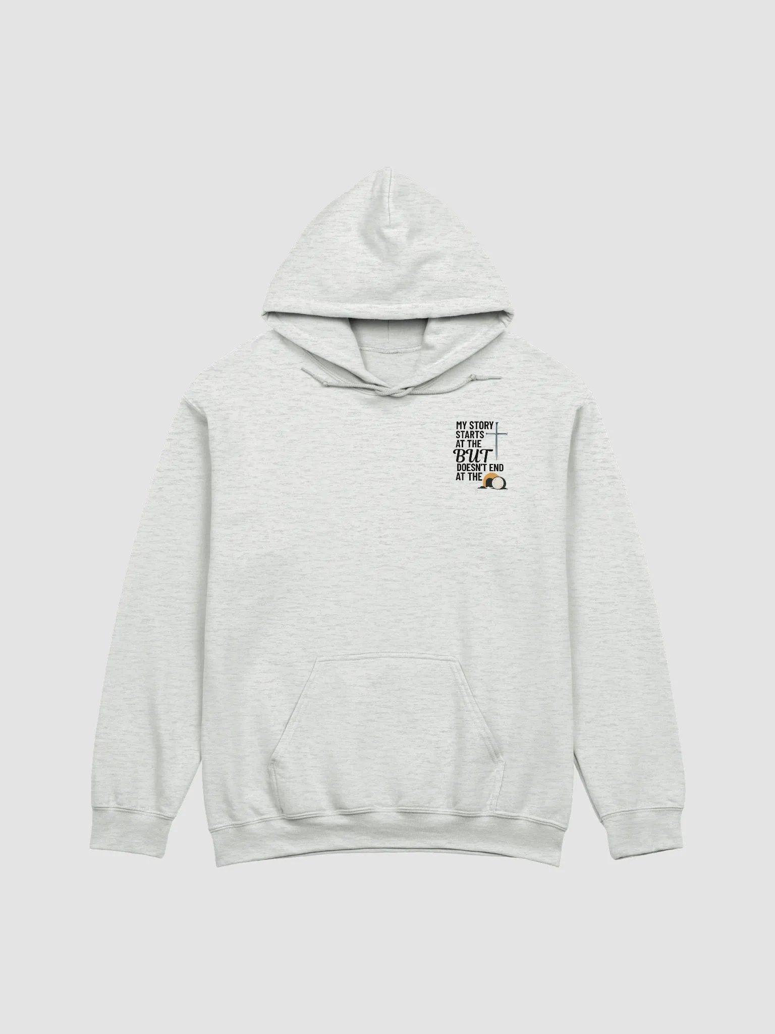 My Story Starts at the Cross – Faith Journey Hoodie product image (6)