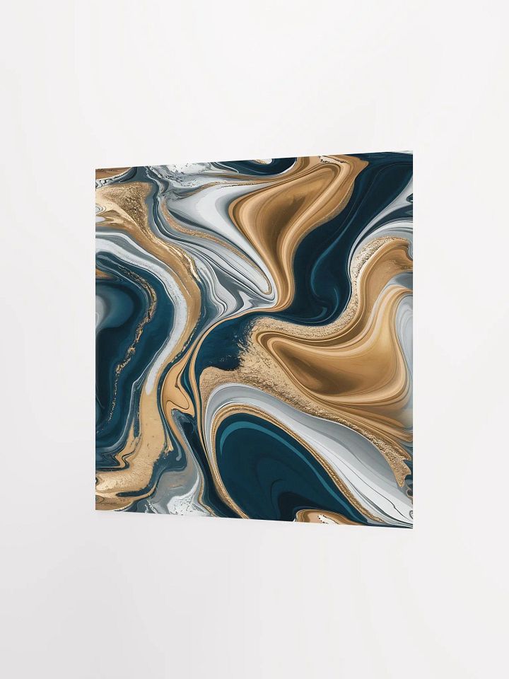 Marbled Elegance Poster product image (3)