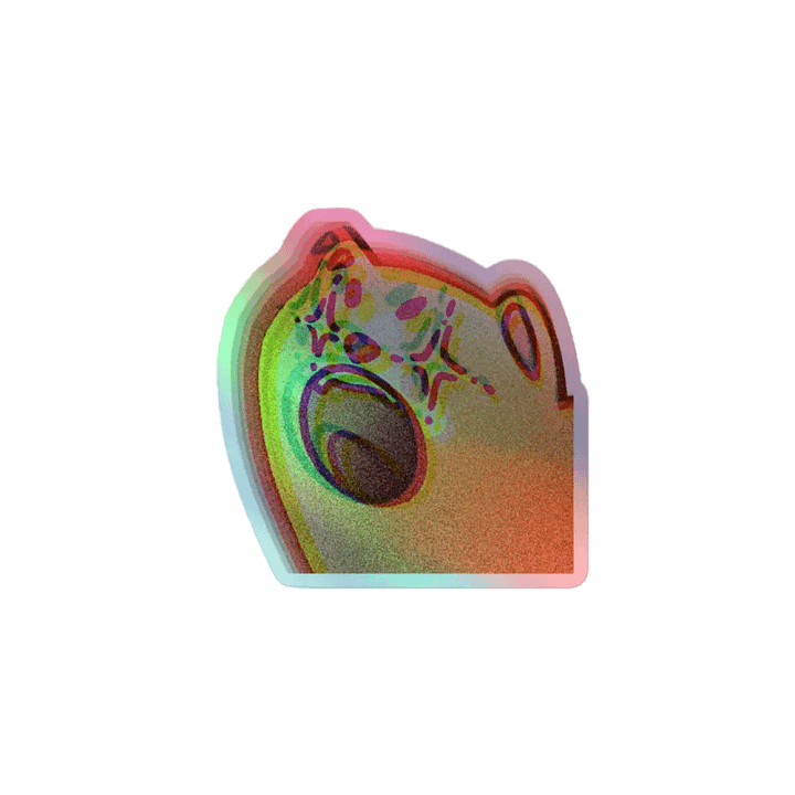 Screamo Holographic Sticker product image (1)