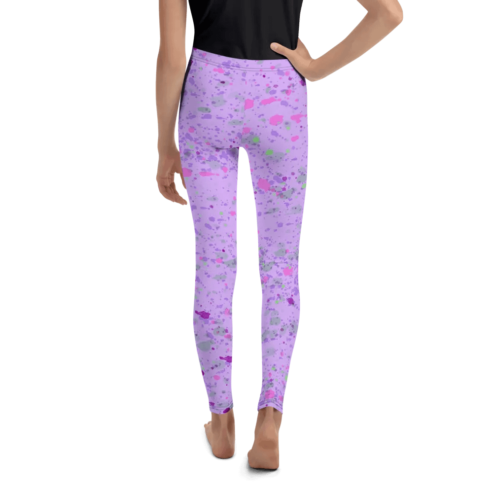 Youth Leggings - Lavender Splash product image (8)