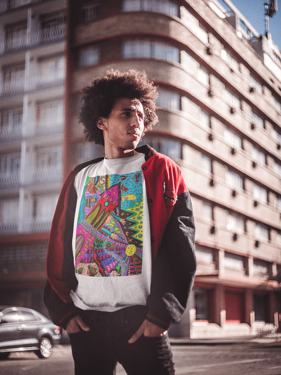 Abstract Tower Moment Unisex Tee product image (3)