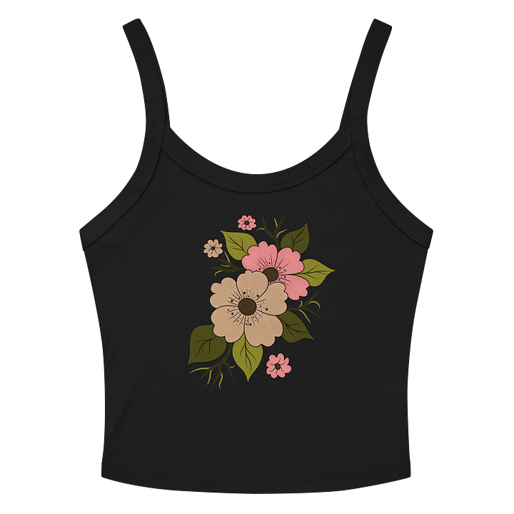 Floral Bliss Ribbed Tank product image (10)