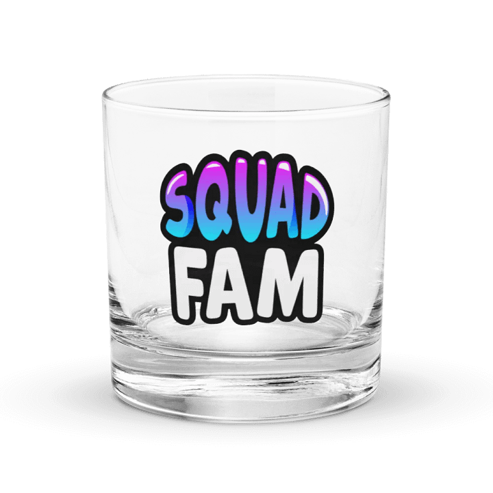 SQUAD FAM ROCKS GLASS product image (1)