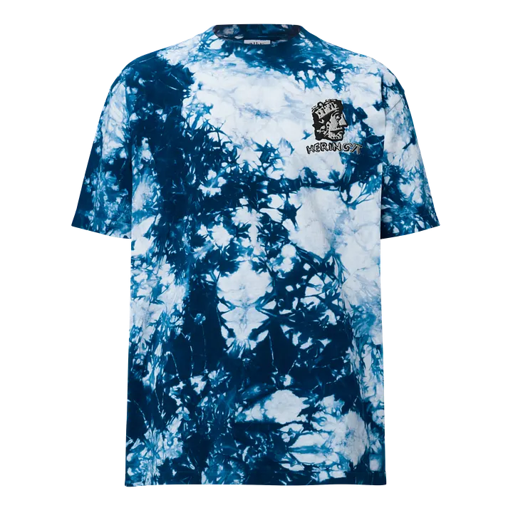 EMBROIDERED HERINGA LOGO SHAKA WEAR OVERSIZED TIE-DYE T-SHIRT product image (2)