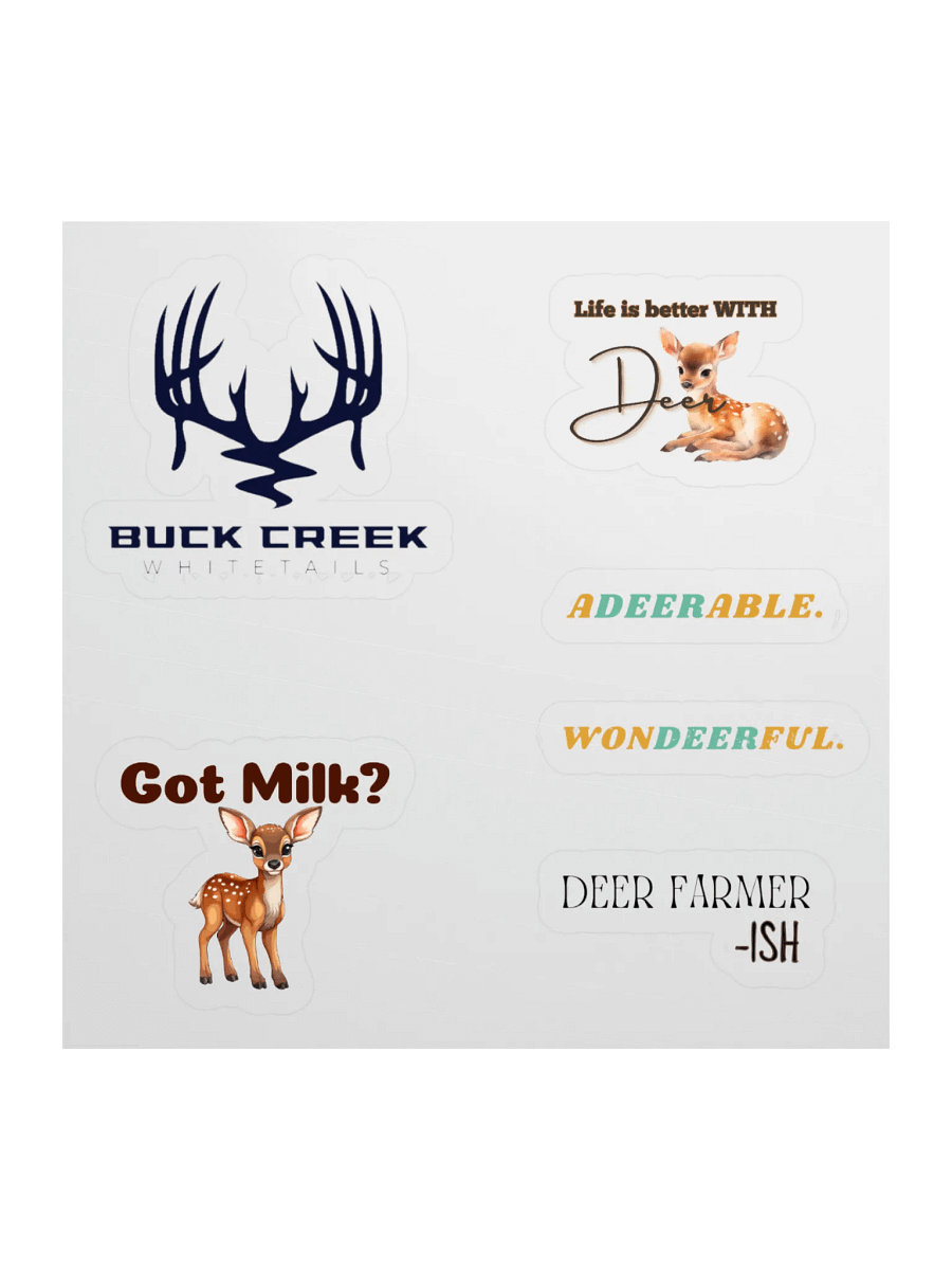 Buck Creek Mini Sticker Set product image (1)