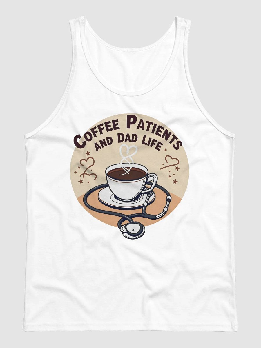 stethoscope , Coffee, Patient and dad life, Care Tank product image (1)
