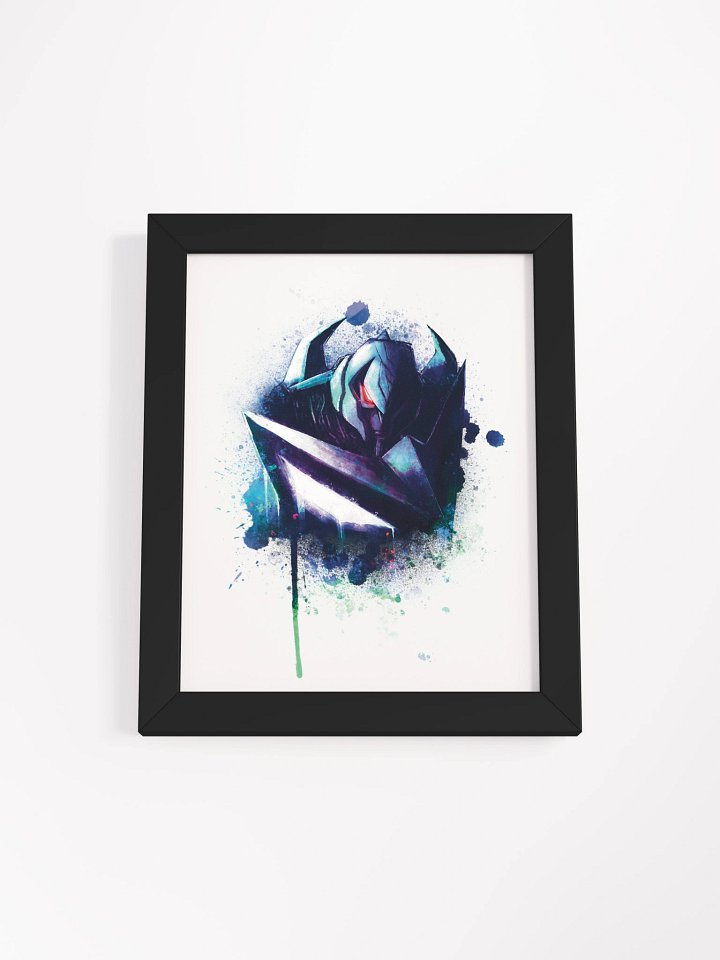 Graphic Spray Framed Poster - Hero (White) product image (1)