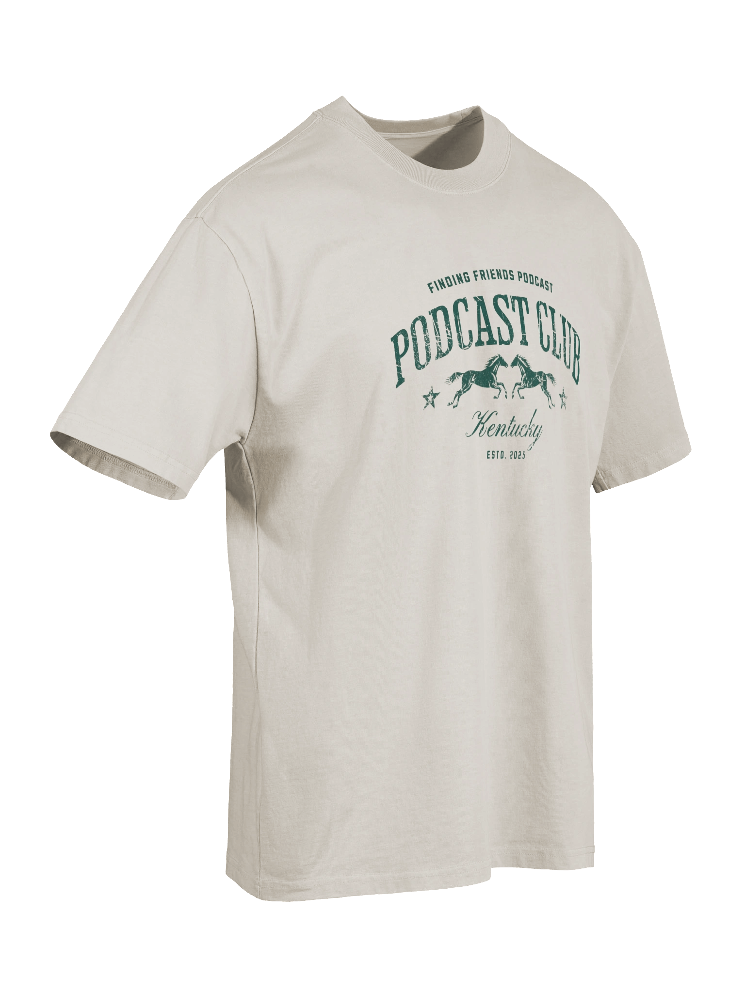 Podcast Club Vintage Oversized Tee product image (7)