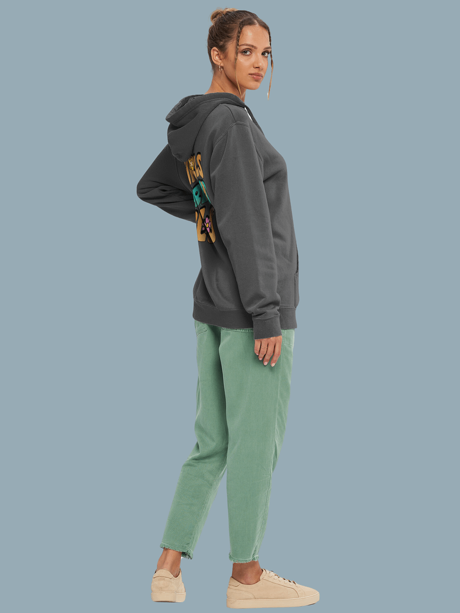Girls retro Pigment Dyed Hoodie product image (4)