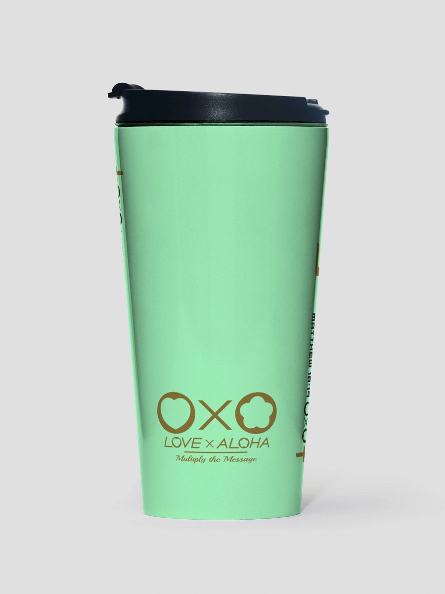 LXA PrayStation Travel Mug - Mint | Love X Aloha - Faith Collection | Premium Christian Merch product image (1)