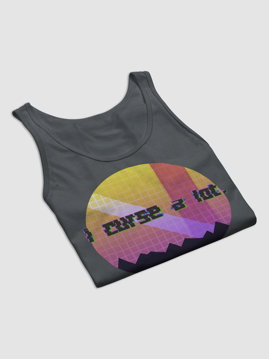 i curse a lot. Vaporwave Unisex Tank Top product image (50)