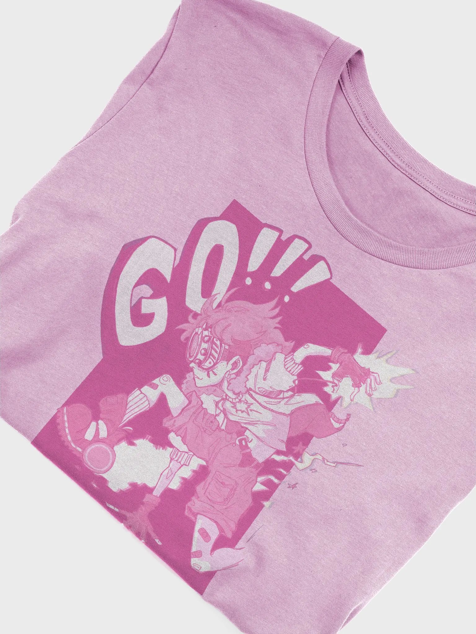 GO!! Shirt [Pink] product image (3)